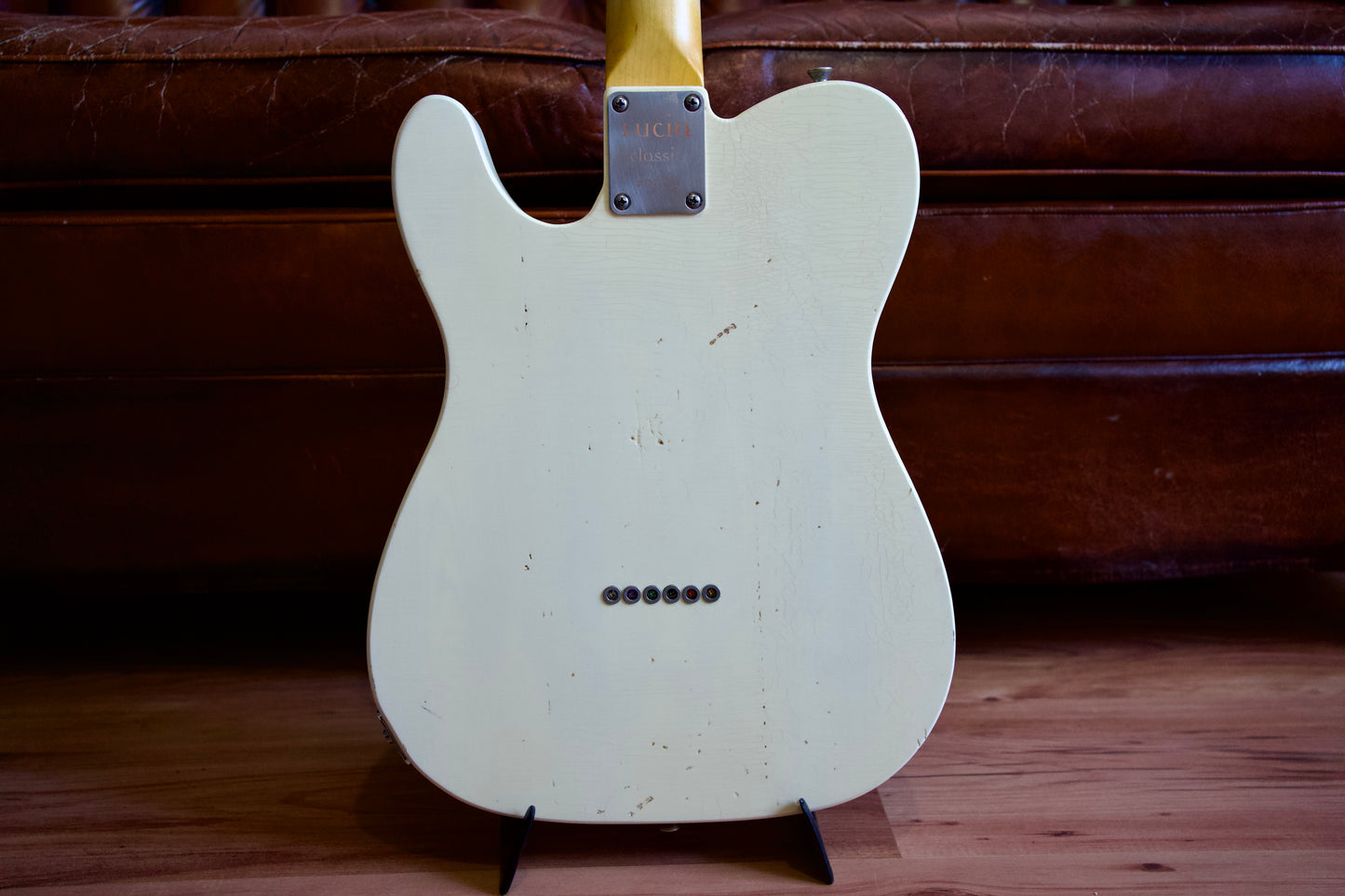 Constantin Guitars Lucia Classic #0004 Aged Vintage White