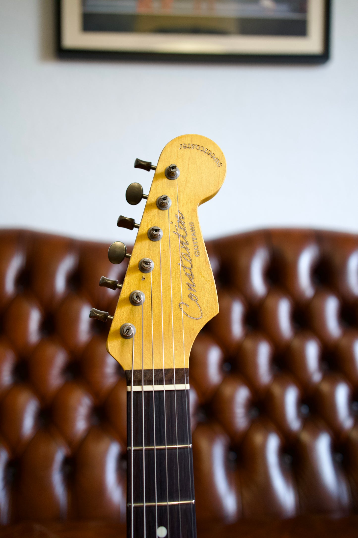 Constantin Guitars Sweetcaster Classic #0006 Aged Aztec Silver