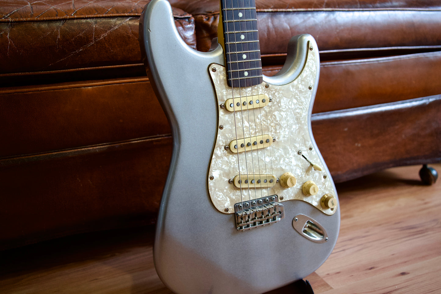 Constantin Guitars Sweetcaster Classic #0006 Aged Aztec Silver