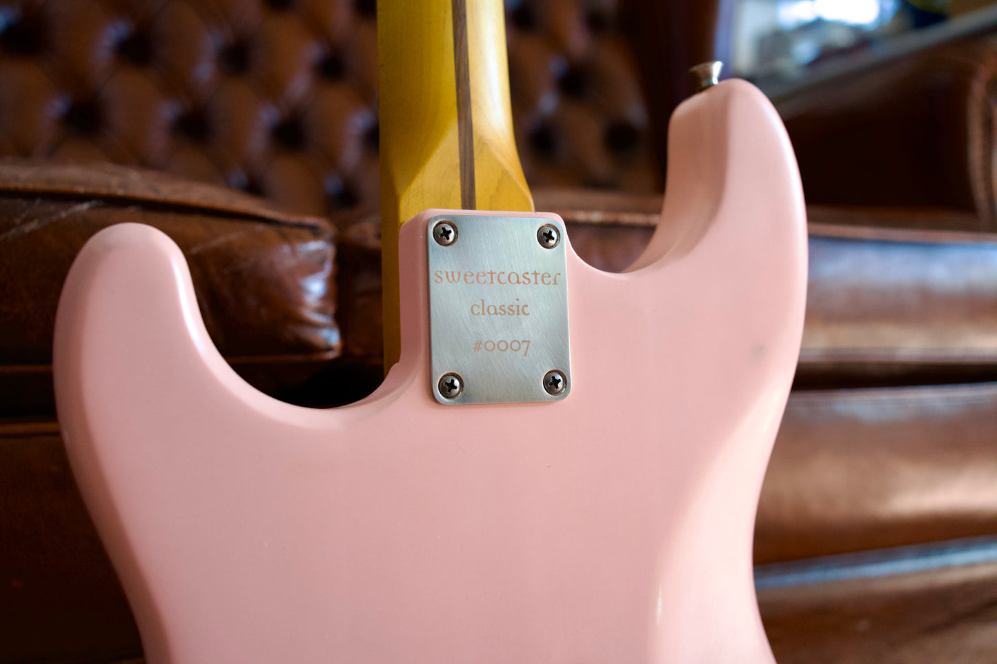 Constantin Guitars Sweetcaster Classic #0007 Aged Matte Pink