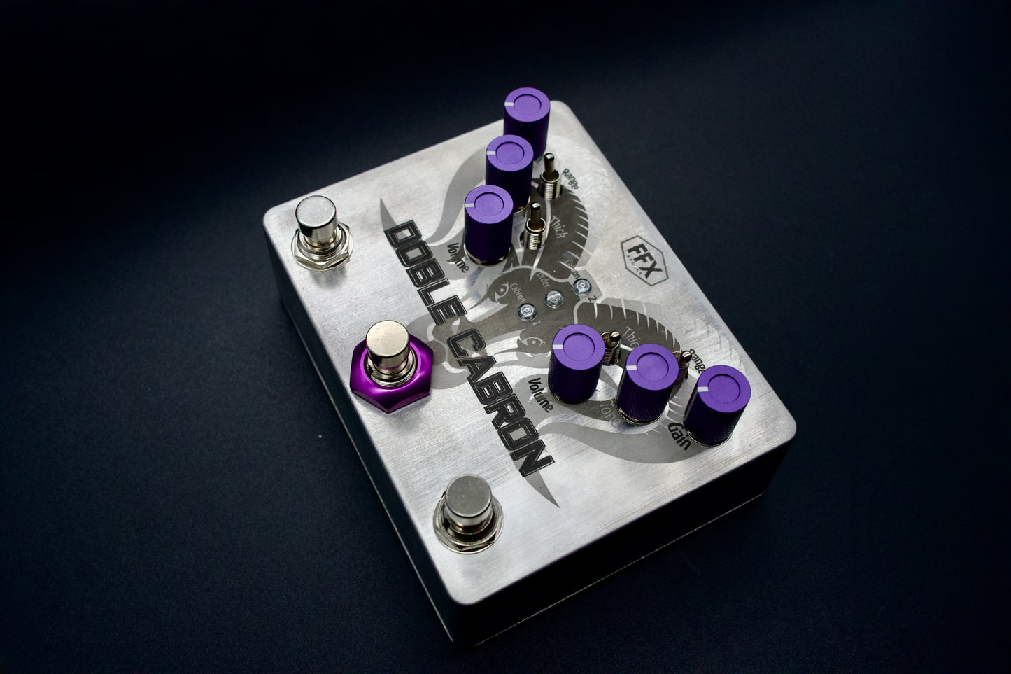 FFX Pedals Doble Cabron Dual Overdrive