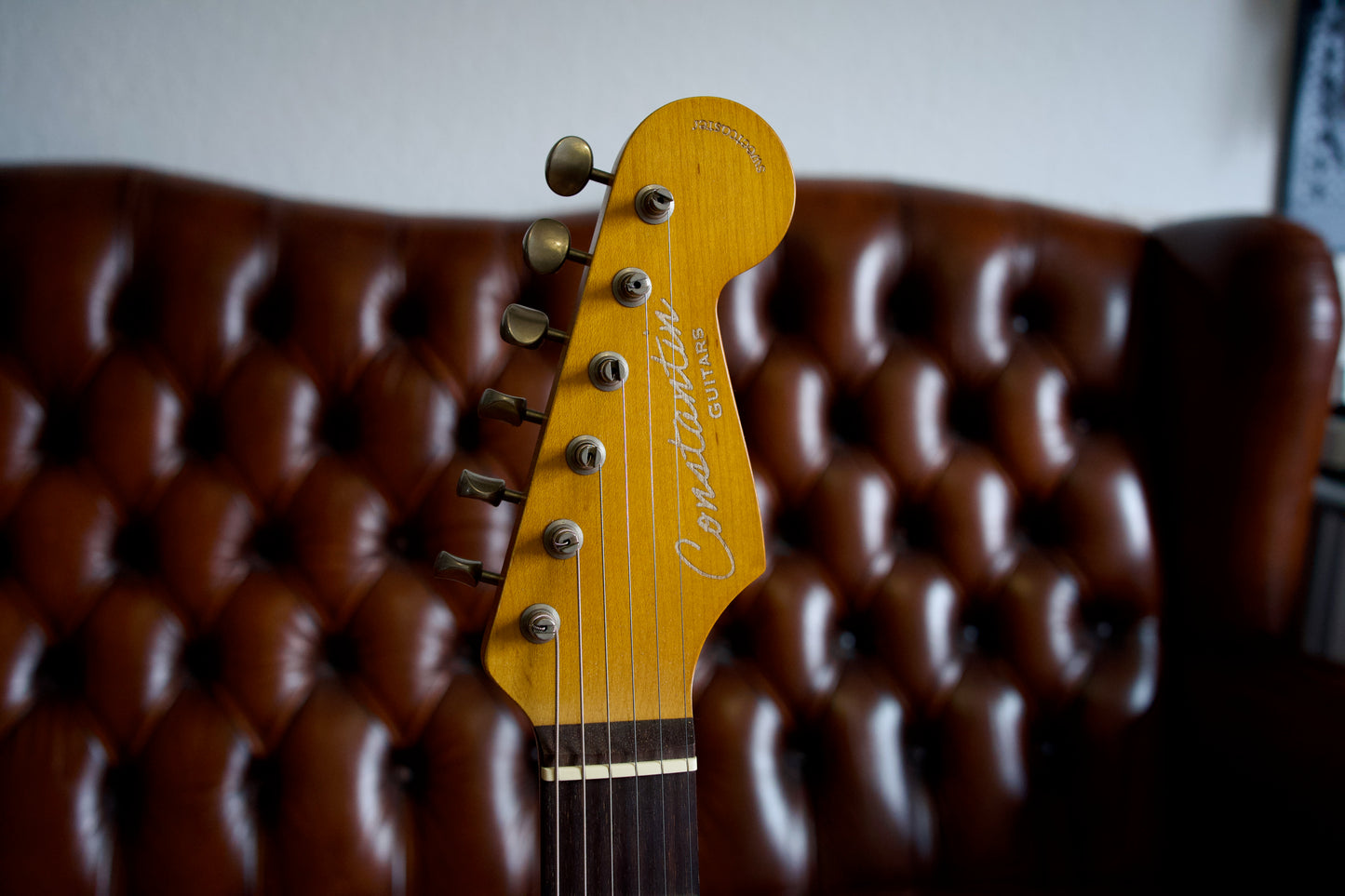 Constantin Guitars Sweetcaster #0002 Aged Sonic Blue
