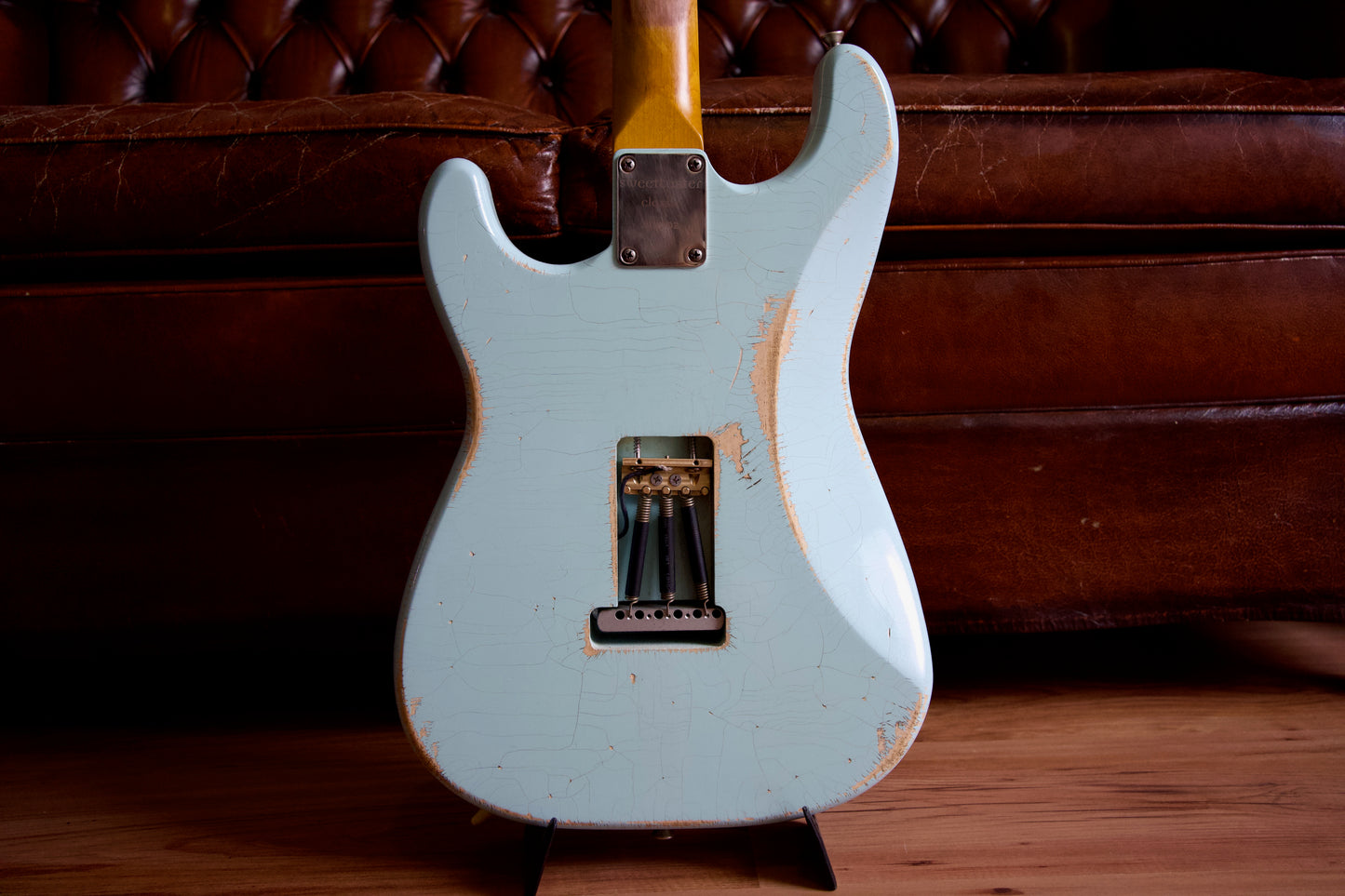 Constantin Guitars Sweetcaster #0002 Aged Sonic Blue