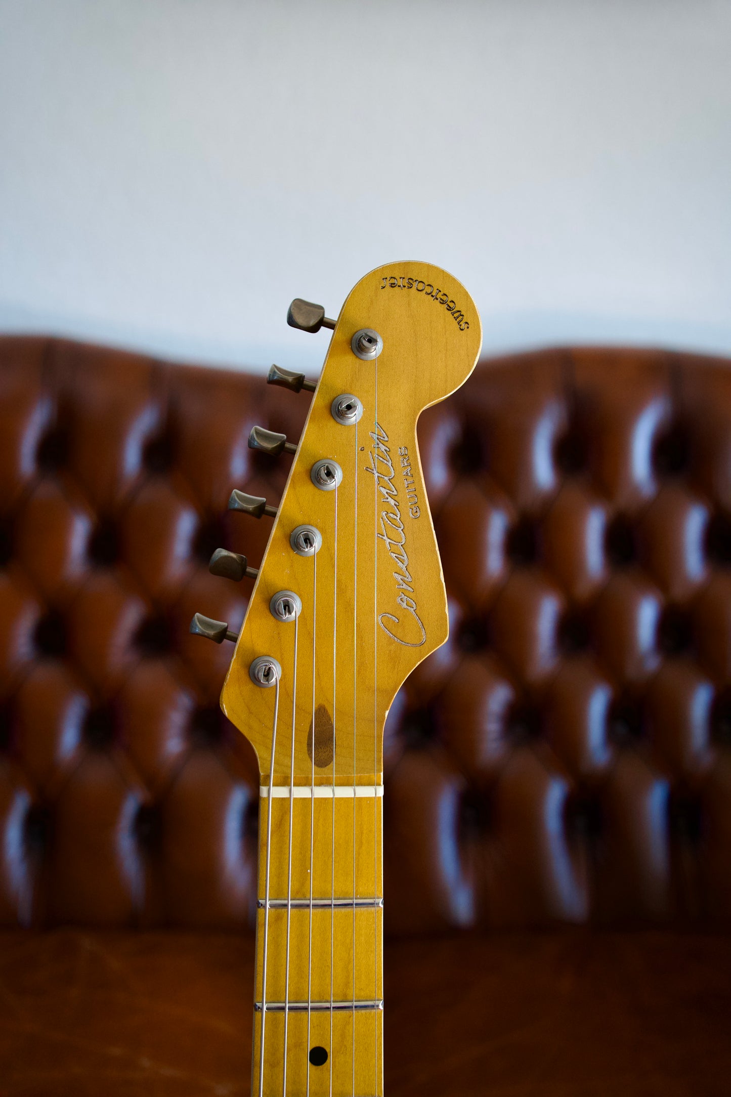 Constantin Guitars Sweetcaster Classic #0007 Aged Matte Pink