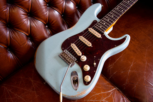 Constantin Guitars Sweetcaster #0002 Aged Sonic Blue
