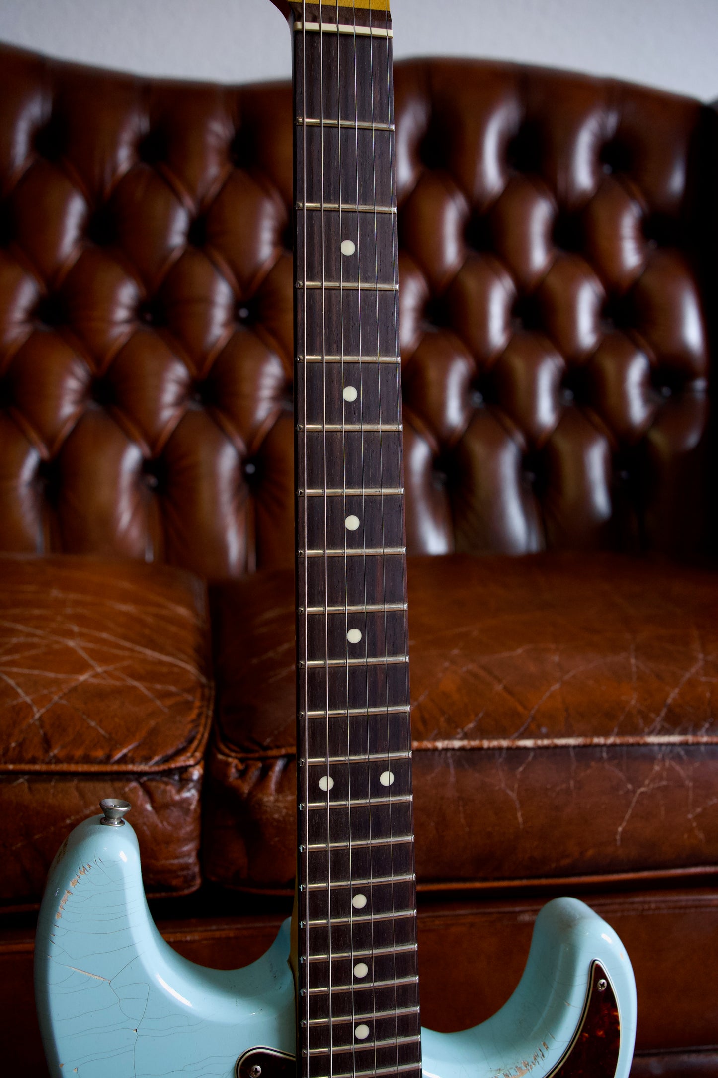 Constantin Guitars Sweetcaster #0002 Aged Sonic Blue