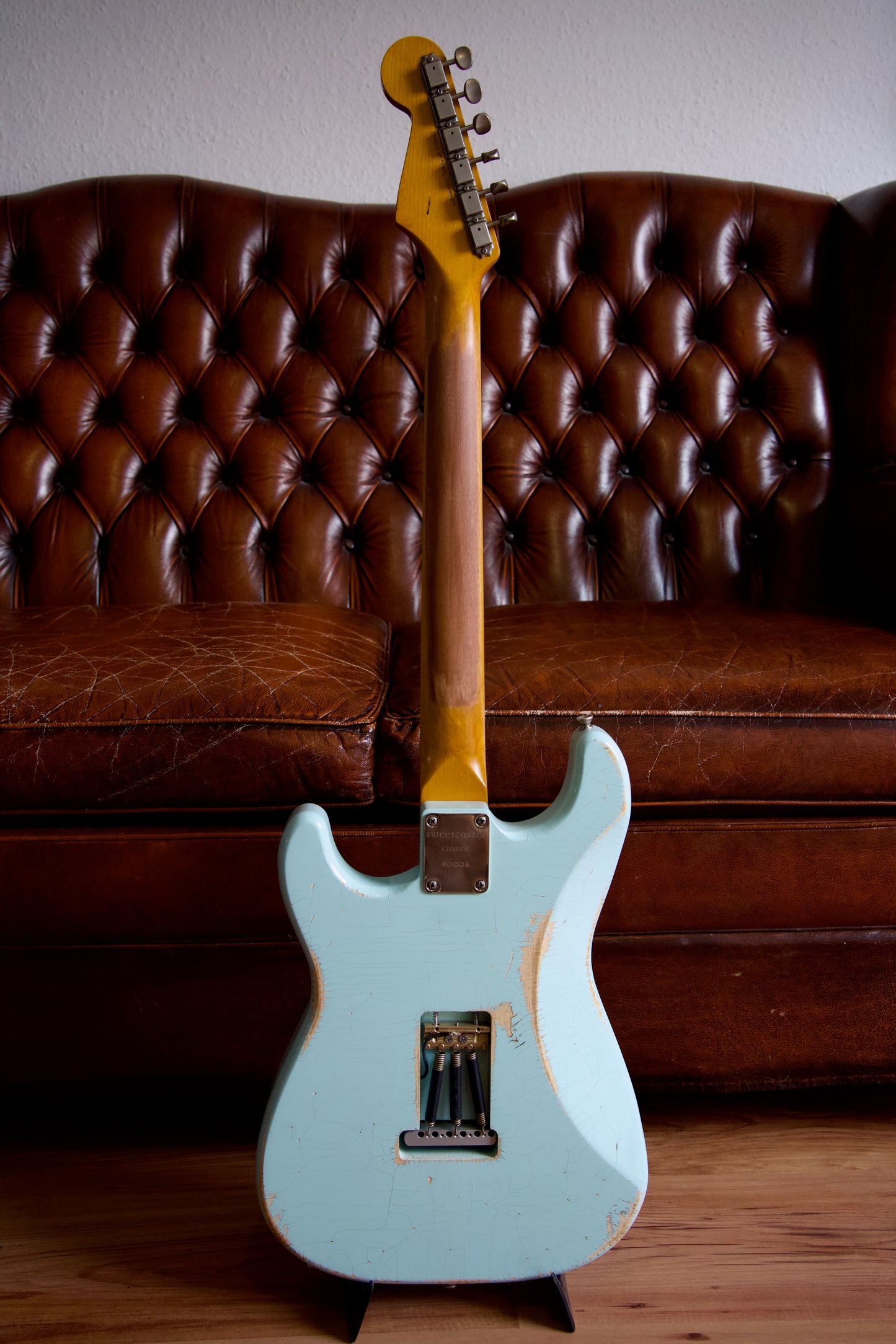 Constantin Guitars Sweetcaster #0002 Aged Sonic Blue