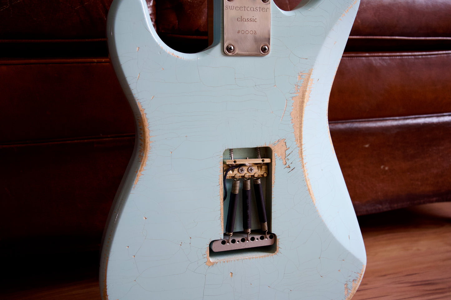 Constantin Guitars Sweetcaster #0002 Aged Sonic Blue