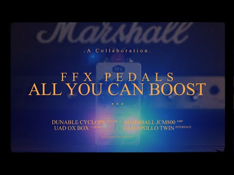 ffx pedals all you can boost FFX Pedals All you can Boost V1.5 – FFX Audio